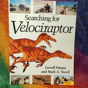🍄SEARCHING FOR VELOCIRAPTOR Book